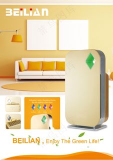 空气净化器海报
