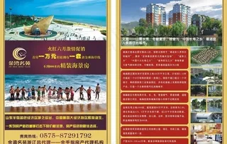 房地产宣传单图片