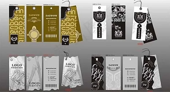 酷服装吊牌图片