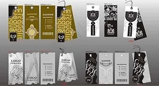 酷服装吊牌图片