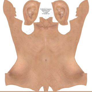 西部牛仔装美女3D模型