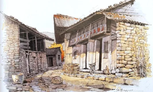 夏克梁手绘图片 夏克梁手绘图片