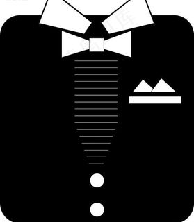 黑色男款对襟外衣设计