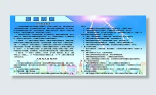 防雷规章制度图片
