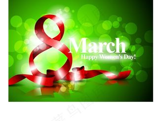 妇女节海报设计模板素材