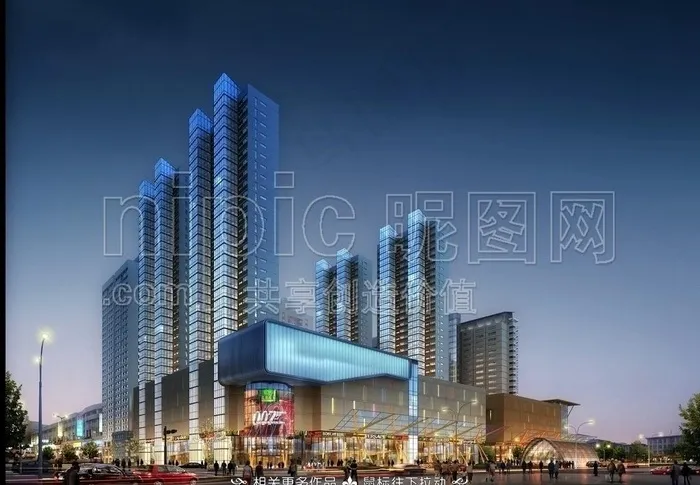 商业街区图片