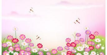 韩国春天风光矢量图13