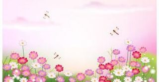 韩国春天风光矢量图13