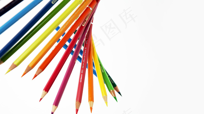彩色铅笔(5000X2800(DPI:300))psd模版下载