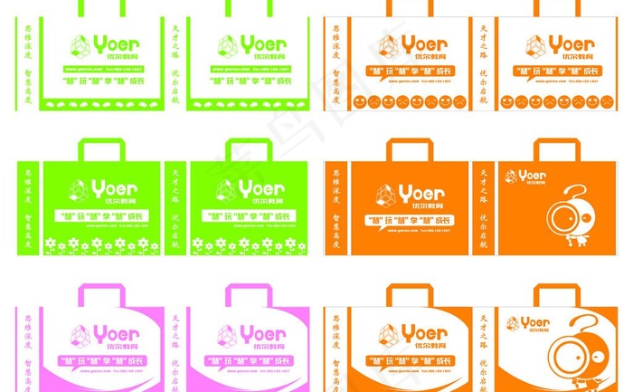 无纺手提袋图片