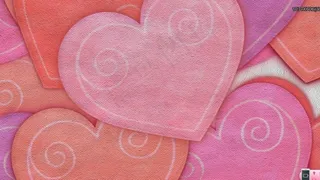 爱心动画背景循环素材下载