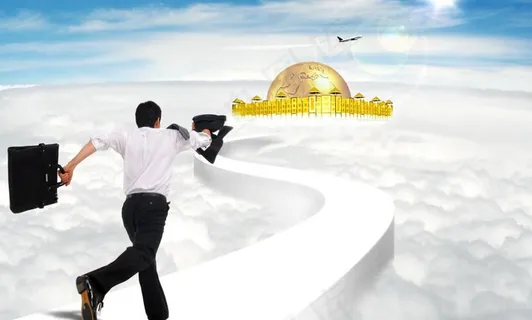 地产广告设计 财富图片