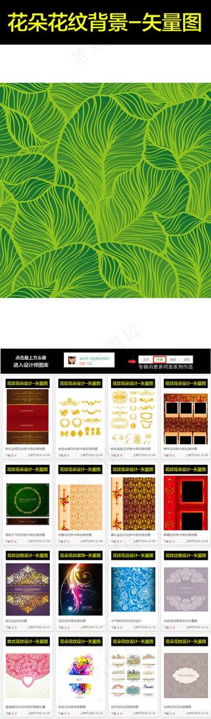 绿色树叶草丛背景图