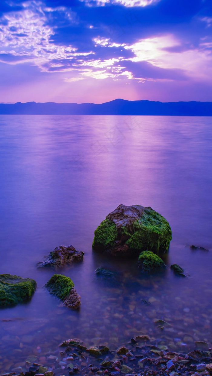 湖面高清摄影图片