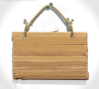 木纹广告牌图片