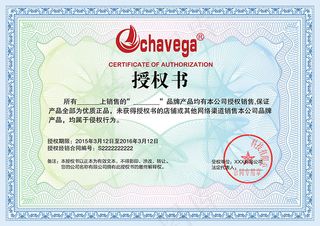 企业防伪授权书设计