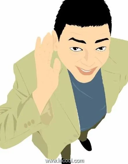 上班族ai矢量模版下载