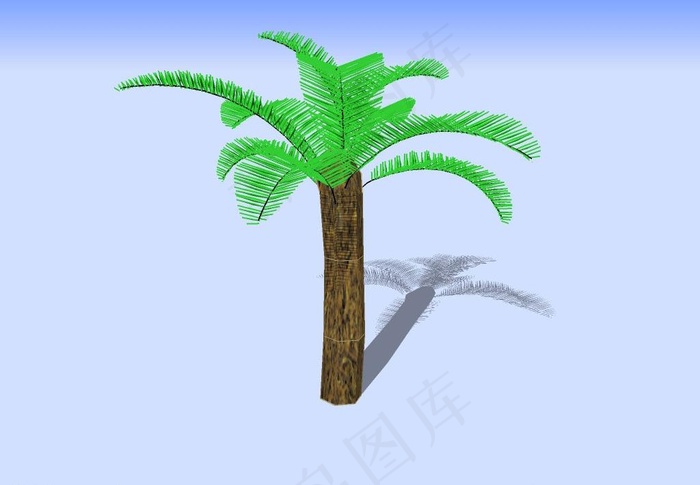 杂树3D模型