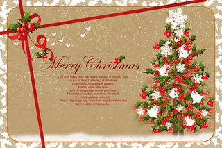 圣诞树节日PSD素材