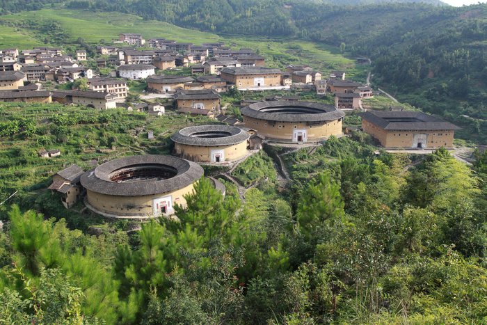 土楼风情图片