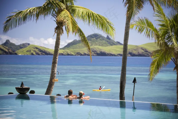 斐济 度假图片