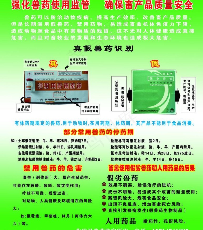 兽药监察315宣传图片