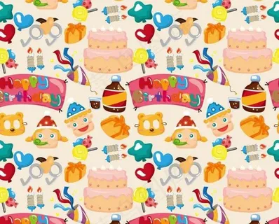 卡通背景 生日背景图片