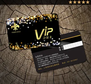 精美VIP卡模板设计 尊贵VIP卡...
