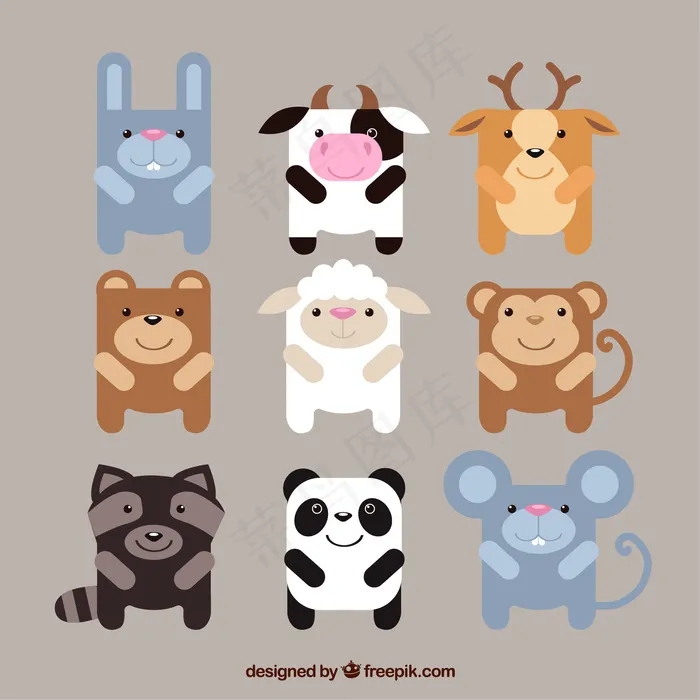 熊猫矢量设计