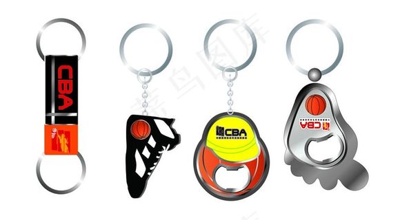 钥匙扣 开瓶器 篮球 cba图片