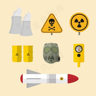 核元素矢量图片