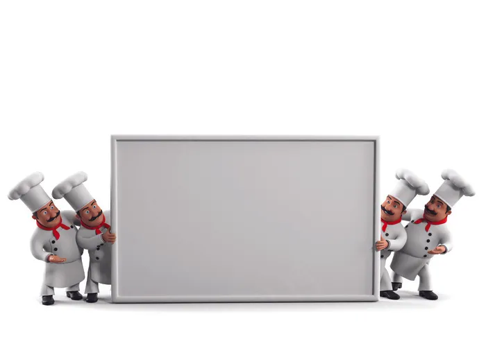 厨师3d小人图片