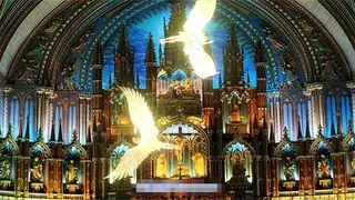 神圣教堂LED背景视频素材