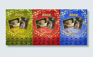 日历 相框 （多背景）图片