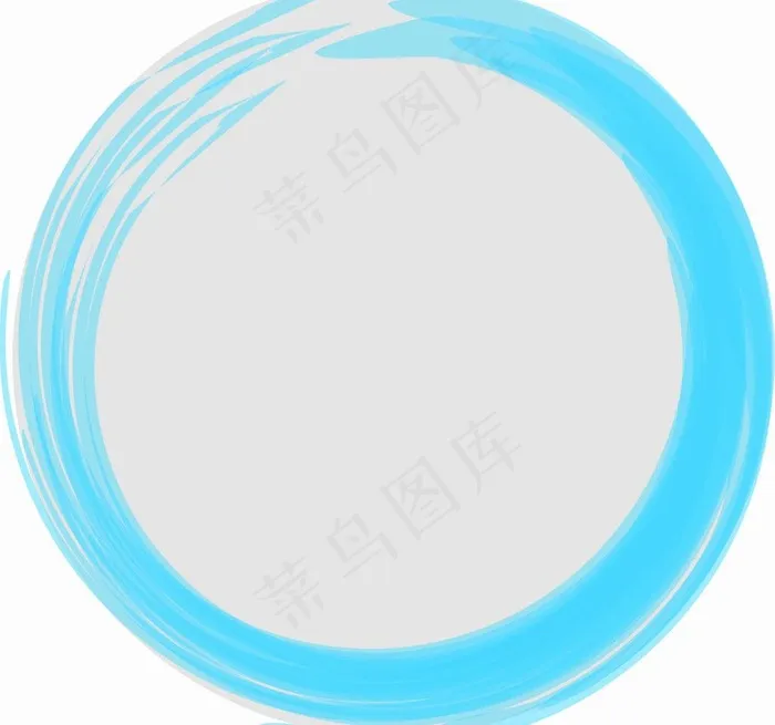 圆形艺术相框图片cdr矢量模版下载