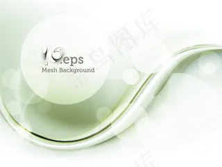 梦幻炫彩条纹背景矢量素材