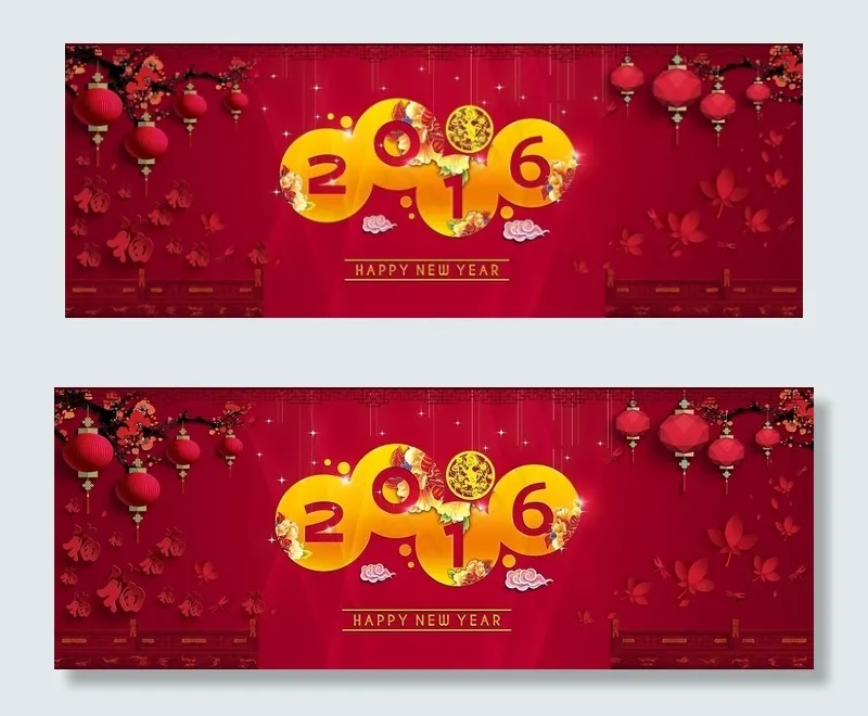 2016猴年图片素材(7087X2639(DPI:150))psd模版下载