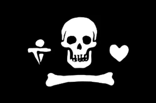 海盗旗Stede帽子剪贴画