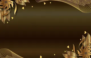 金色花纹图片