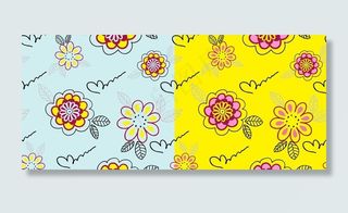 韩国素材 矢量花型图片