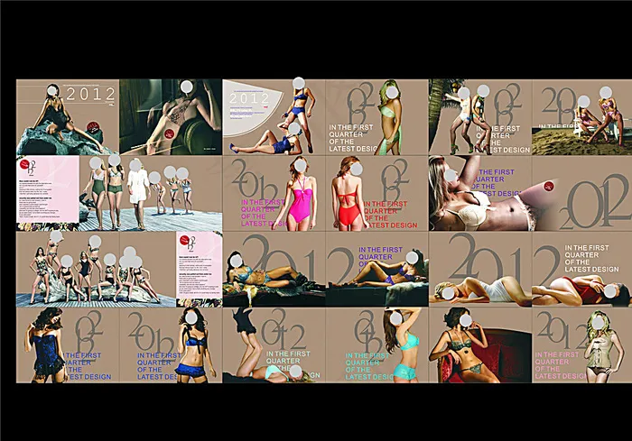 内衣画册图片(570X210)cdr矢量模版下载