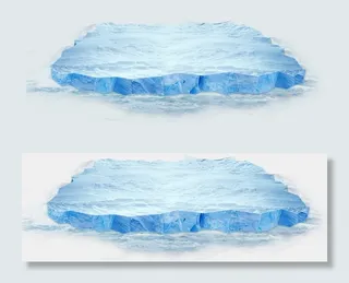 冰冻冰块免扣PNG素材