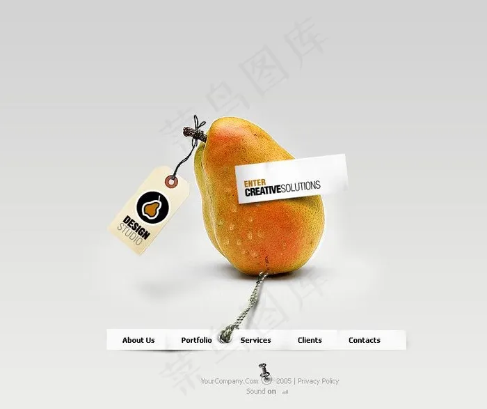 网页创意设计图片psd模版下载