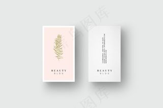 简约极致自然nature创意名片设计