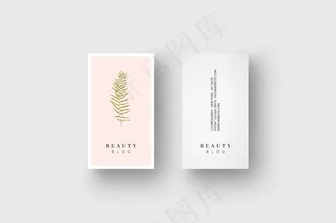 简约极致自然nature创意名片设计 简约极致自然nature创意名片设计