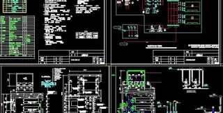 水源热泵机房空调设计图