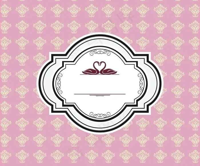 花纹 背景图片cdr矢量模版下载