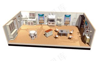 室内装饰3D效果图