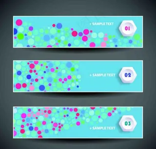 唯美动感的淘宝标签素材