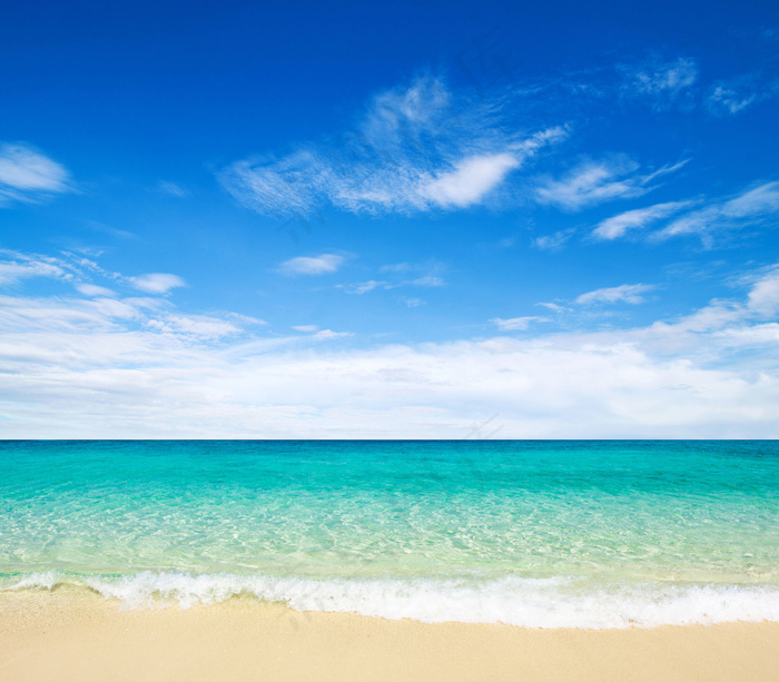 热带海滩海边风景图片